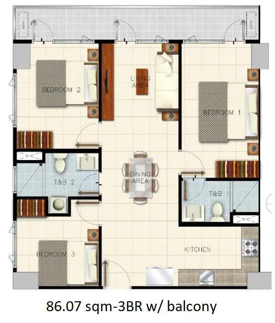 https://www.manilacondohub-smdc.com/images/properties/sail/unit-layouts/04 - SAIL - 3BR with balcony (+86.07sqm).webp